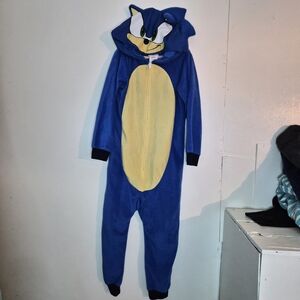 Blue Kids Pajamas with Character Design